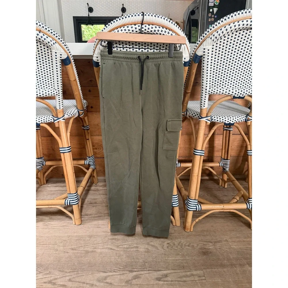 NWOTOld Navy Active Dynamic Fleece Boys Joggers Olive Green XL 14-16 Cargo Pant